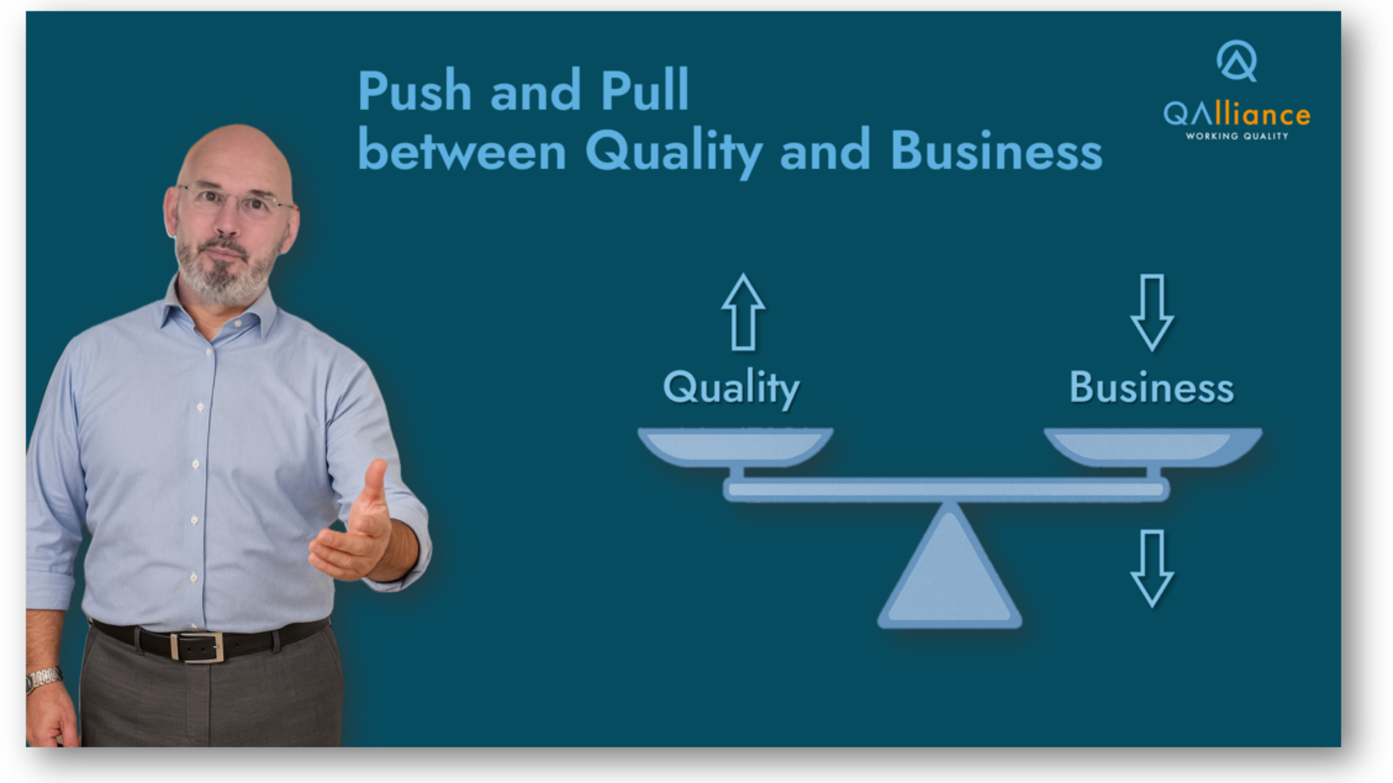 The Push & Pull between Quality and Business